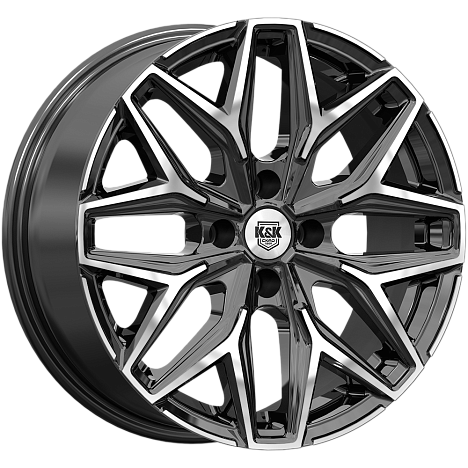 Ариус (КС1187) 7.000xR17 4x108 DIA65.1 ET20 алмаз черный Ариус (КС1187) 7.000xR17 4x108 DIA65.1 ET20 алмаз черный
