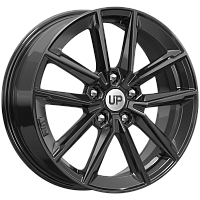 Литые диски Up104 (КС987) 6.500xR17 5x114.3 DIA67.1 ET50 New Black для Suzuki Swift Sport