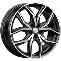 Литые диски АРИКА (КЛ1083) 8.000xR19 5x120 DIA65.1 ET43 Алмаз бархат новый для Volkswagen Amarok