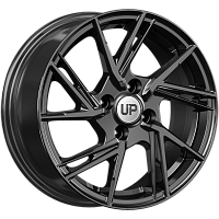 Литые диски Up115 (КС1033) 6.500xR15 4x100 DIA60.1 ET37 New Black для Renault Clio