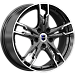 Солар (КС875) 7.000xR17 5x100 DIA67.1 ET38 алмаз черный SK