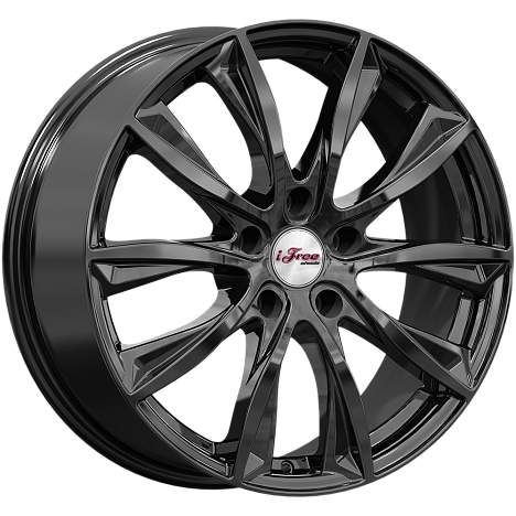Каzантип (КС684М) 7.500xR18 5x114.3 DIA67.1 ET45 BK Каzантип (КС684М) 7.500xR18 5x114.3 DIA67.1 ET45 BK
