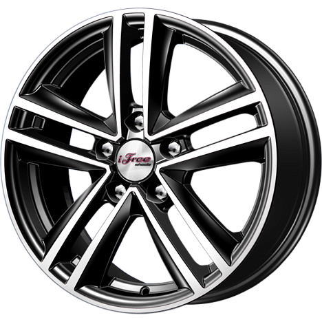 Катар (КС885) 6.500xR16 5x108 DIA67.1 ET40 Блэк Джек Катар (КС885) 6.500xR16 5x108 DIA67.1 ET40 Блэк Джек