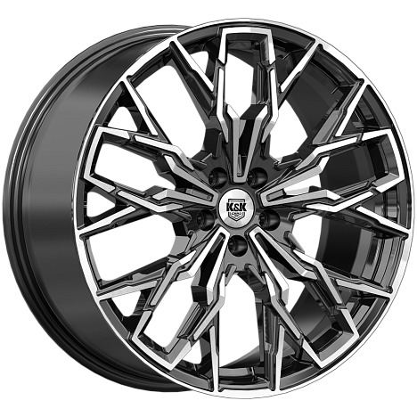 Элерон (КС1168) 9.000xR20 5x114.3 DIA67.1 ET35 алмаз черный Элерон (КС1168) 9.000xR20 5x114.3 DIA67.1 ET35 алмаз черный