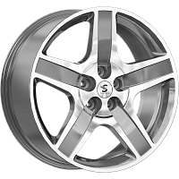 Литые диски КР008 (20_Jetour X90 Plus) (КР008) 8.500xR20 5x108 DIA60.1 ET43 Diamond gloss graphite для Jetour X90 Plus