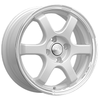 Литые диски КИОТО (КЛ249) 6.000xR15 4x100 DIA54.1 ET48 алмаз-белый Литые диски КИОТО (КЛ249) 6.000xR15 4x100 DIA54.1 ET48 алмаз-белый