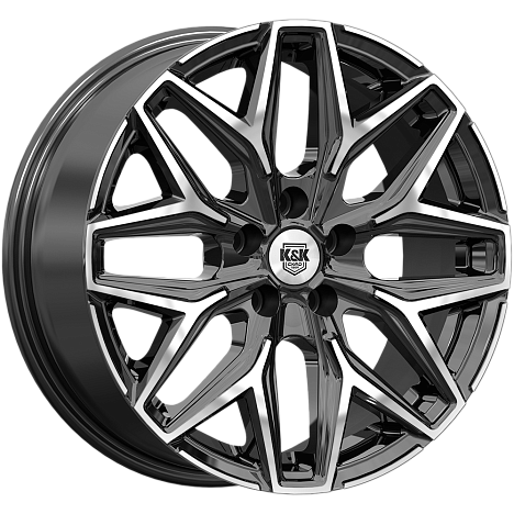 Ариус (КС1187) 7.000xR17 5x114.3 DIA67.1 ET40 алмаз черный Ариус (КС1187) 7.000xR17 5x114.3 DIA67.1 ET40 алмаз черный