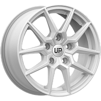 Литые диски Up117 (КС1049) 6.500xR15 5x114.3 DIA66.1 ET43 Silver Classic