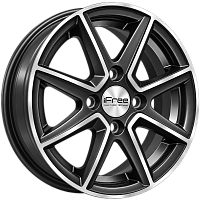 Литые диски Чили (КС1240) 5.500xR14 4x100 DIA60.1 ET43 Блэк Джек Литые диски Чили (КС1240) 5.500xR14 4x100 DIA60.1 ET43 Блэк Джек