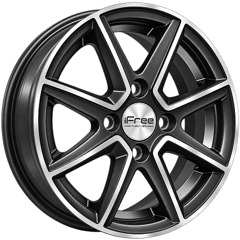Чили (КС1240) 5.500xR14 4x100 DIA60.1 ET43 Блэк Джек