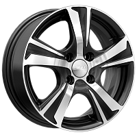 Литые диски КРИТ (КЛ241) 5.500xR14 4x98 DIA58.6 ET38 алмаз Литые диски КРИТ (КЛ241) 5.500xR14 4x98 DIA58.6 ET38 алмаз