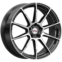 Литые диски Винзор (КС1108) 7.000xR18 5x100 DIA57.1 ET28 Блэк Джек для Audi S1