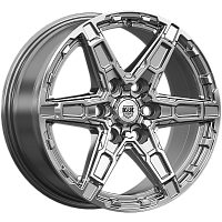 Литые диски Дистрикт (КС1159) 8.000xR18 6x139.7 DIA100.1 ET42 дарк платинум для Great Wall Poer Литые диски Дистрикт (КС1159) 8.000xR18 6x139.7 DIA100.1 ET42 дарк платинум для Great Wall Poer
