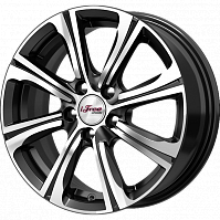 Литые диски Апероль (КС862) 6.000xR15 5x100 DIA57.1 ET38 Блэк Джек для Jetta Va3