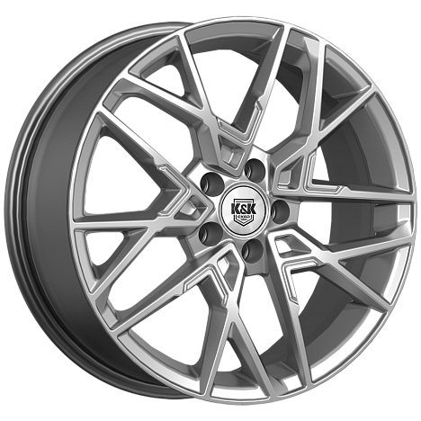Вудроф (КС1044) 7.000xR18 5x114.3 DIA60.1 ET45 дарк платинум Вудроф (КС1044) 7.000xR18 5x114.3 DIA60.1 ET45 дарк платинум
