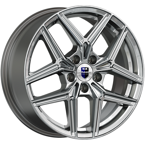 Юнион (КС1025) 7.000xR17 5x114.3 DIA60.1 ET39 дарк платинум Юнион (КС1025) 7.000xR17 5x114.3 DIA60.1 ET39 дарк платинум