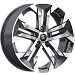 КР015 (19_Jaecoo J7) (КР015) 7.500xR19 5x108 DIA60.1 ET47 Diamond Black Gris