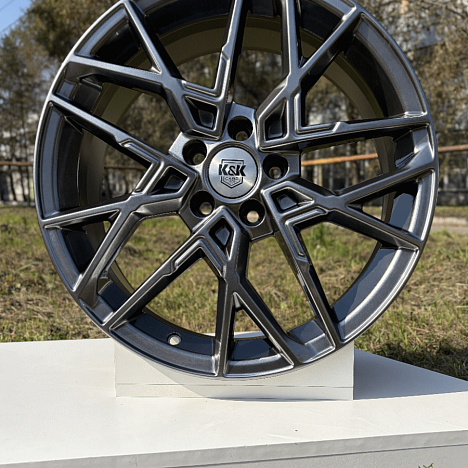 Вудроф (КС1044) 7.000xR18 5x108 DIA59.6 ET41 дарк платинум Вудроф (КС1044) 7.000xR18 5x108 DIA59.6 ET41 дарк платинум