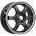 КИОТО (КЛ249) 6.000xR15 4x100 DIA67.1 ET45 алмаз антрацит