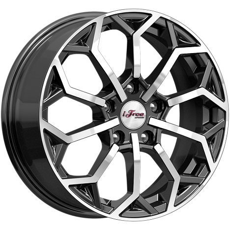 Спейс-Нидл (КС1000) 6.500xR16 5x105 DIA56.6 ET38 Блэк Джек Спейс-Нидл (КС1000) 6.500xR16 5x105 DIA56.6 ET38 Блэк Джек