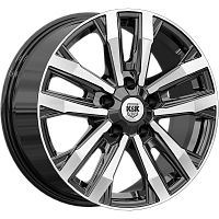 Литые диски Мичиган (КС1107) 8.000xR18 5x130 DIA84.1 ET43 алмаз черный