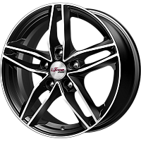 Литые диски Moskva (КС689) 6.500xR16 5x114.3 DIA60.1 ET45 Блэк Джек для Toyota Avensis 2.2d-4d