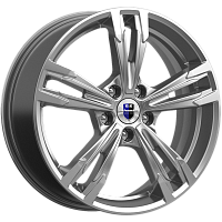 Литые диски Karrera Light (КС935) 7.000xR18 5x112 DIA66.6 ET35 дарк платинум для Jetta Vs5