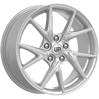Литые диски Up105 (КС983) 7.000xR17 5x114.3 DIA66.1 ET45 Silver Classic для Geely