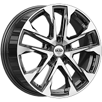 Литые диски АТАКОР (КЛ376) 7.000xR17 5x114.3 DIA67.1 ET43 алмаз для Москвич 6 Литые диски АТАКОР (КЛ376) 7.000xR17 5x114.3 DIA67.1 ET43 алмаз для Москвич 6