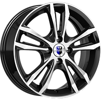 Литые диски Samara-оригинал (КС866) (КС866) 6.000xR16 4x100 DIA60.1 ET50 алмаз черный SK