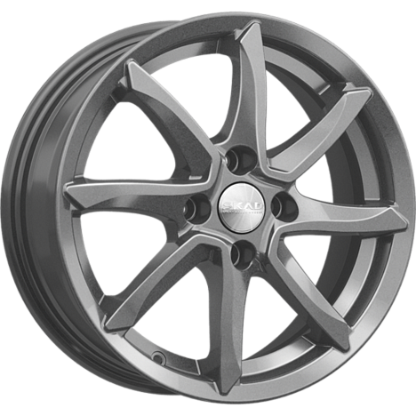 ОСАКА (КЛ317) 6.000xR15 4x100 DIA67.1 ET45 графит ОСАКА (КЛ317) 6.000xR15 4x100 DIA67.1 ET45 графит