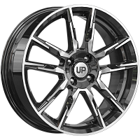 Литые диски Up107 (КС993) 6.500xR17 4x100 DIA67.1 ET40 New Diamond для Renault Clio Sport