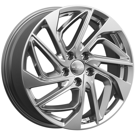 КС883 (ZV 18_Geely Atlas) (КС883) 7.000xR18 5x114.3 DIA60.1 ET45 дарк платинум КС883 (ZV 18_Geely Atlas) (КС883) 7.000xR18 5x114.3 DIA60.1 ET45 дарк платинум